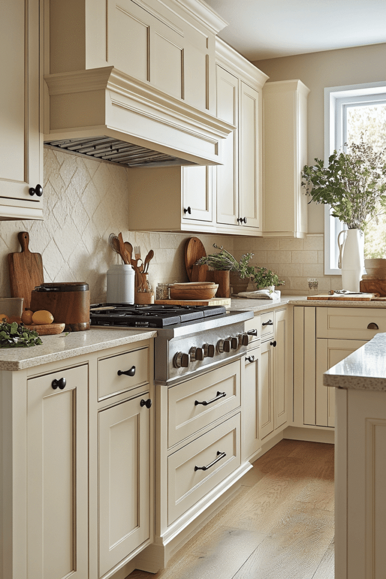 29 Beige Kitchen Cabinets That Feel Light, Bright, and Balanced