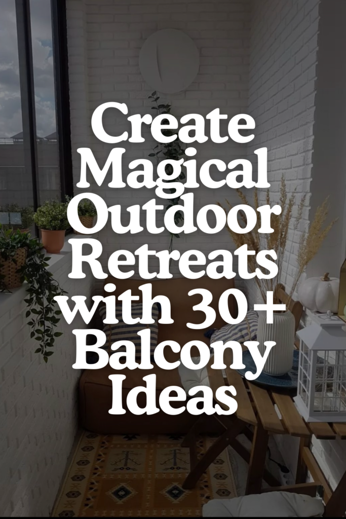 Cozy Balcony Nook Ideas for Your Perfect Morning Coffee Spot