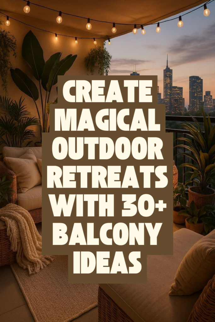 Cozy Balcony Nook Ideas for Your Perfect Morning Coffee Spot