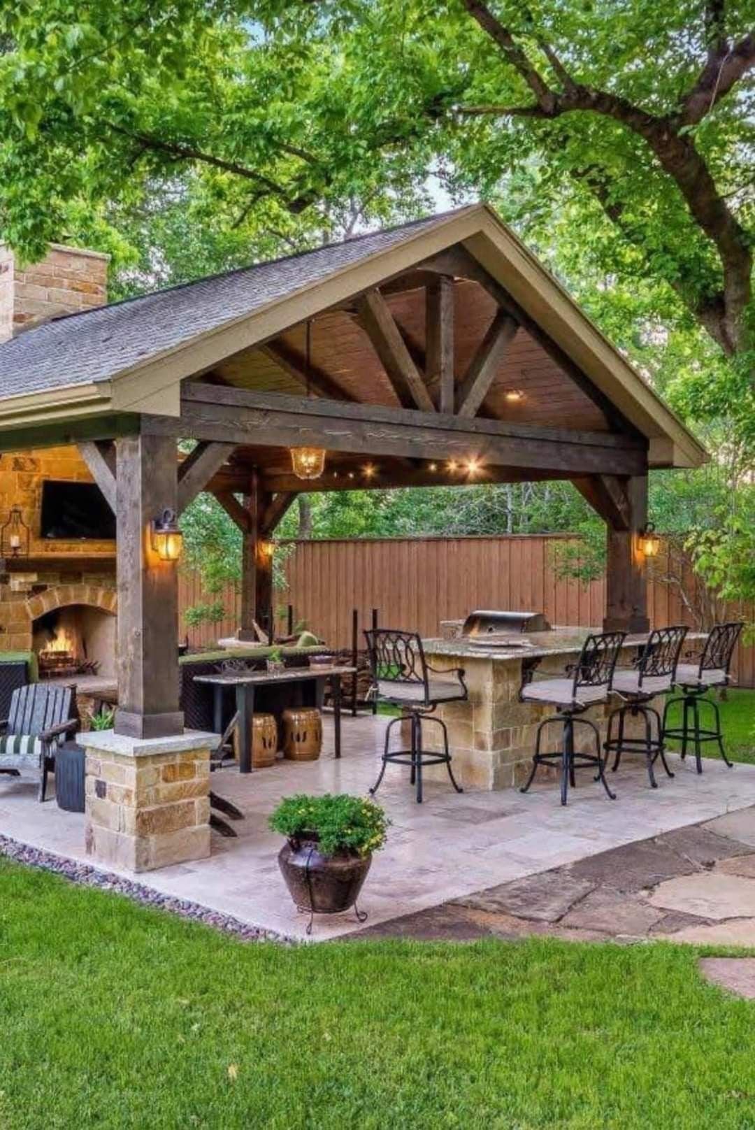 Garden Oasis with a Gazebo