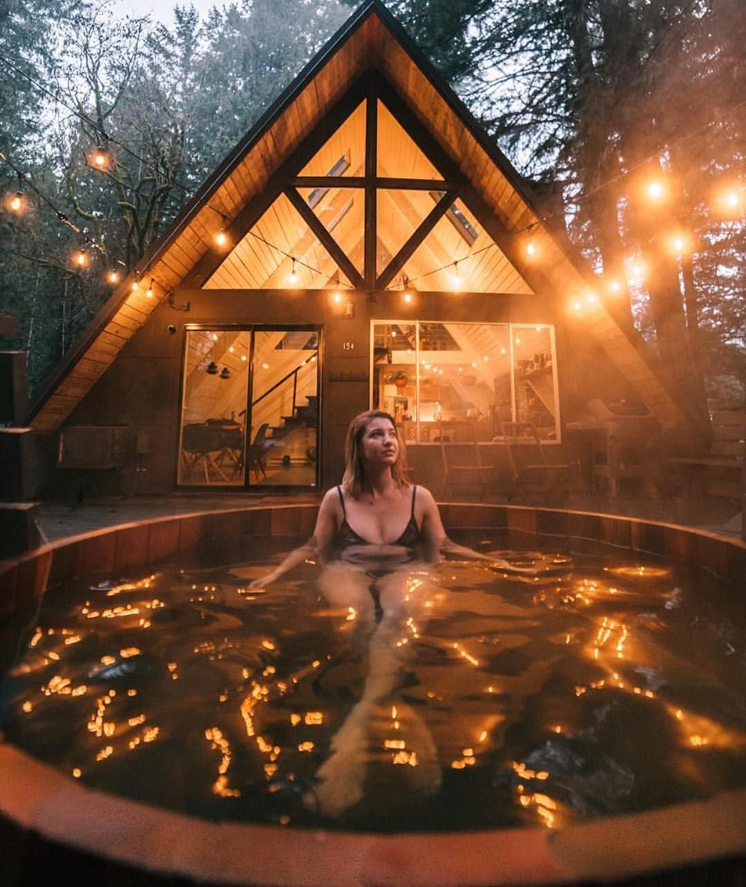 Outdoor Jacuzzi Idea