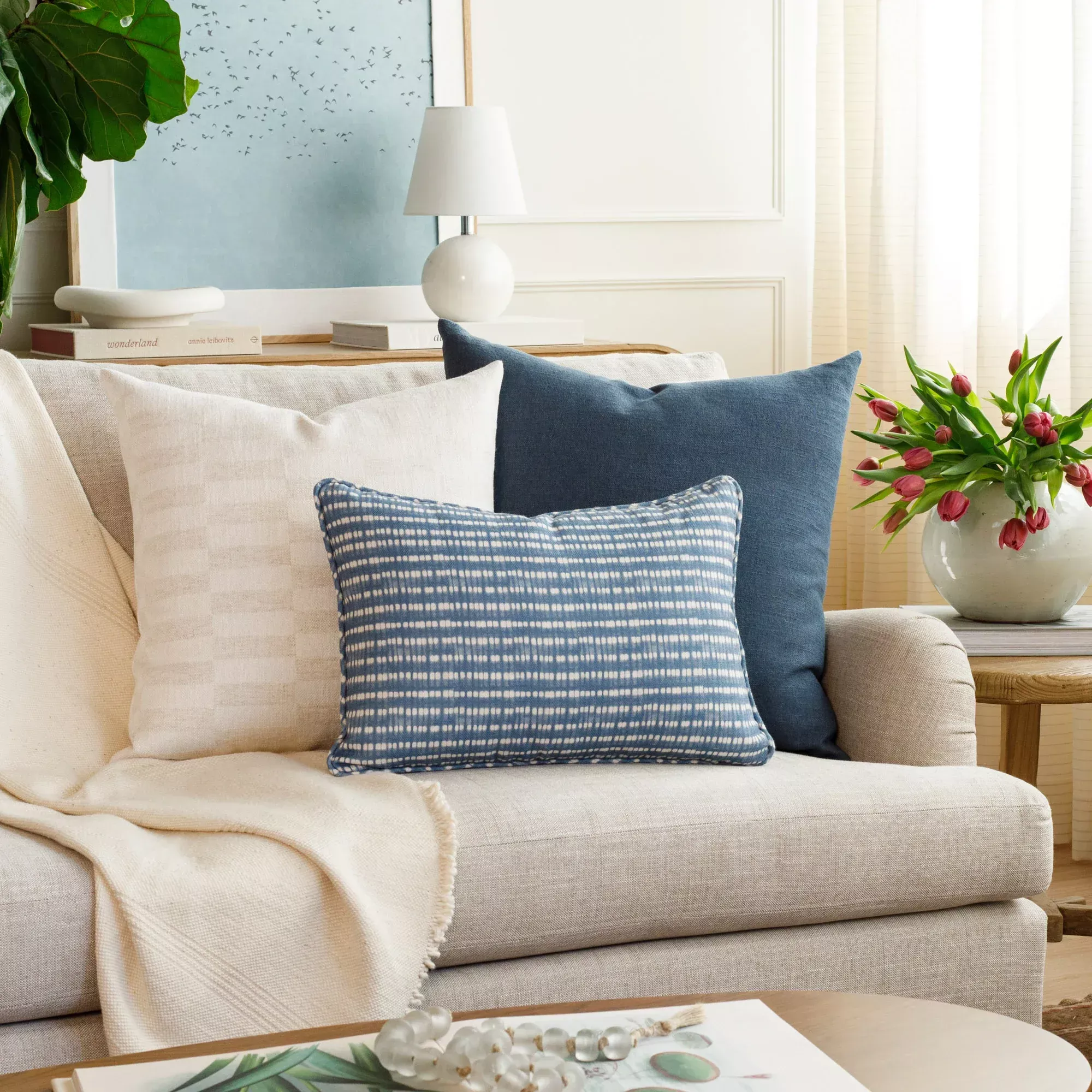 Sectional Living Room Styling